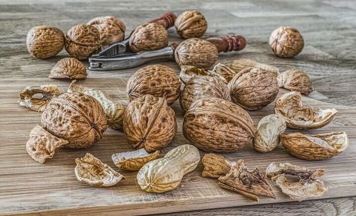 Verschiedene Nüsse für männliche Gesundheit